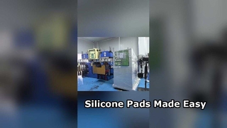 Sistema di dosaggio della gomma siliconica da solido a liquido